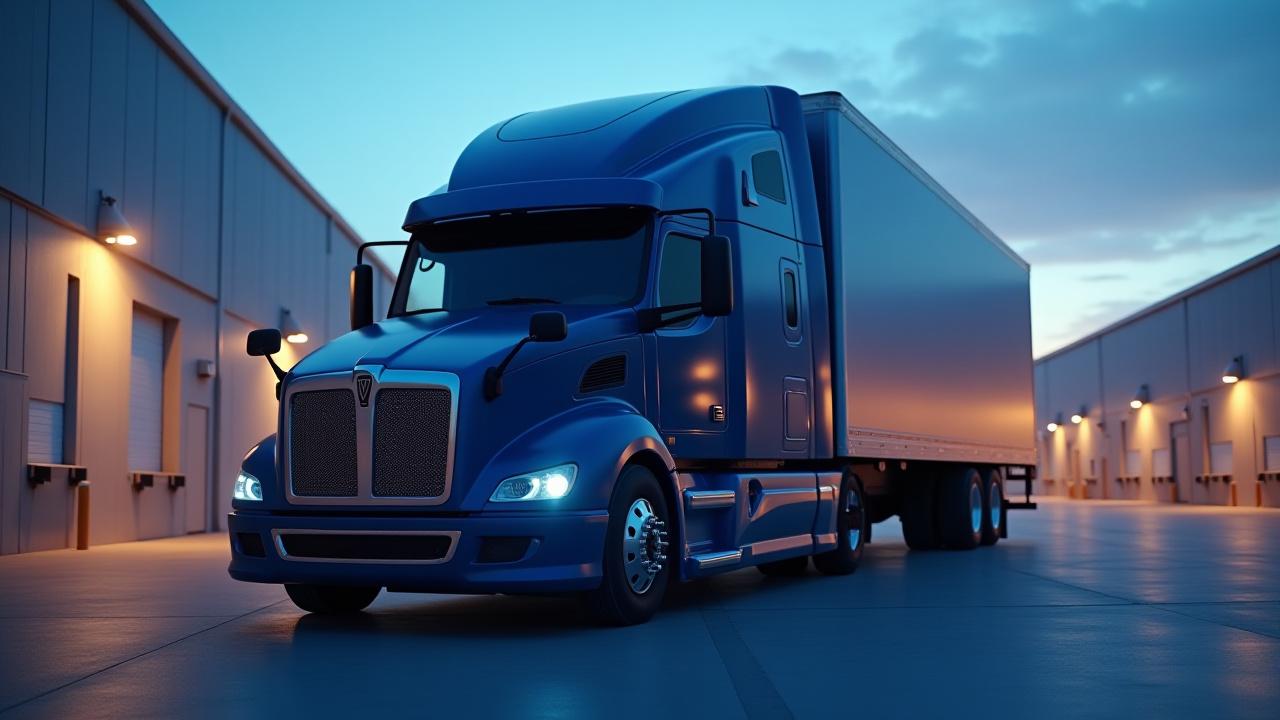 All Star Pro Trucking leadership team with a professional fleet vehicle