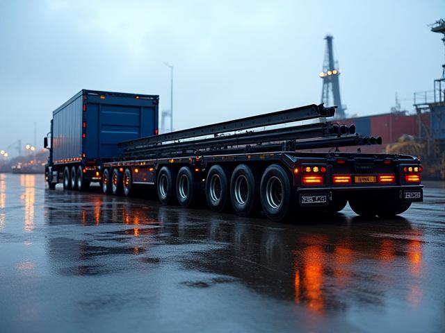 Multi-axle heavy haul trailer for extreme weight distribution