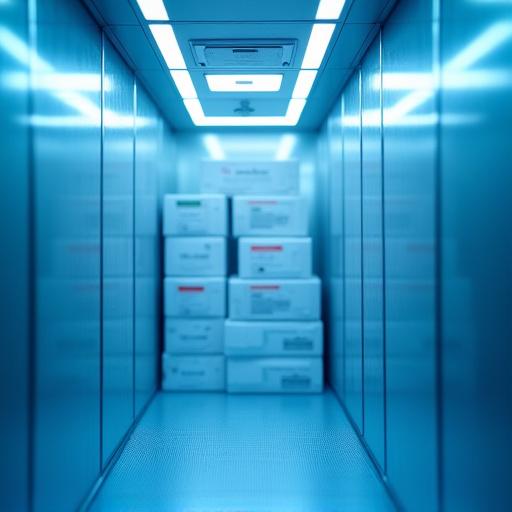 Specialized pharmaceutical cargo handled with care